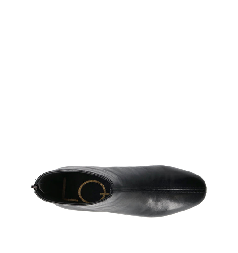 LOAFER Tronchetto donna nero in pelle