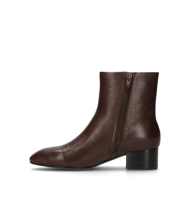 LOAFER Tronchetto donna testa di moro in pelle