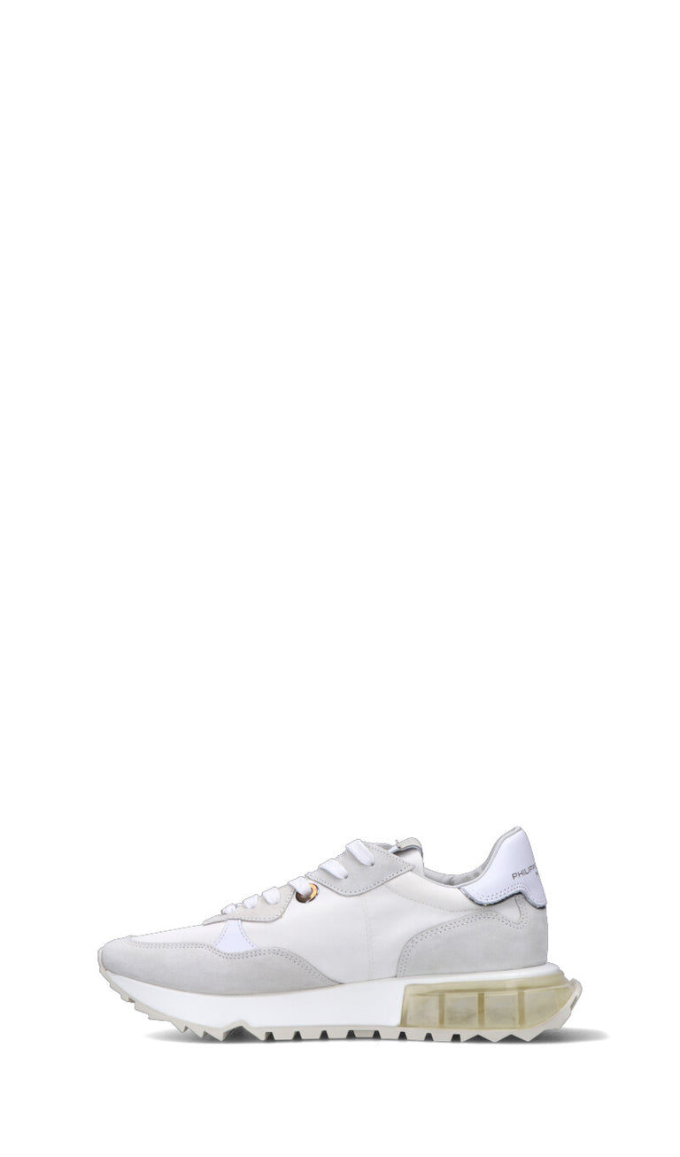 PHILIPPE MODEL Sneaker donna bianca in pelle