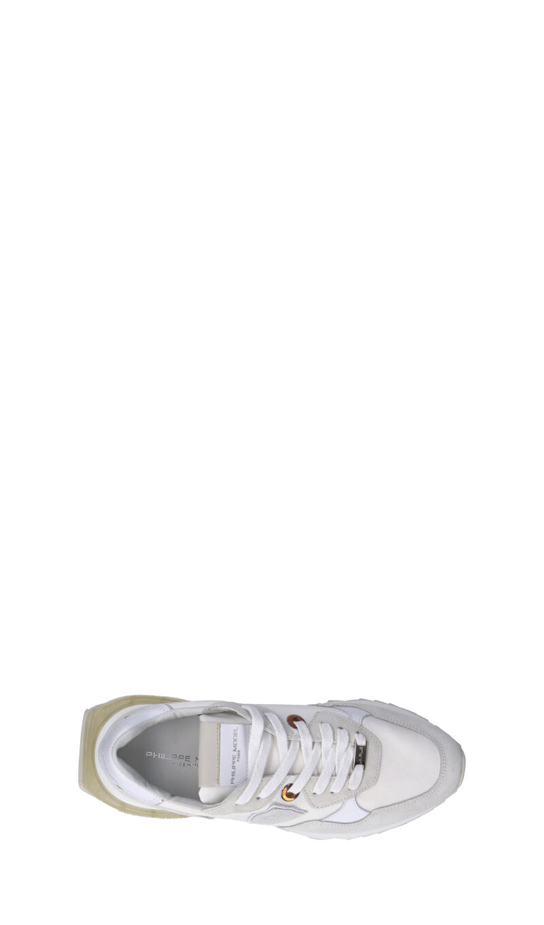 PHILIPPE MODEL Sneaker donna bianca in pelle