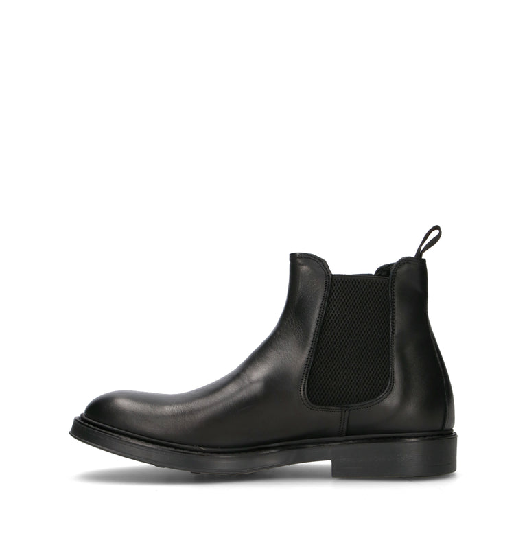 LORENZO TERRA Beatles uomo nero in pelle