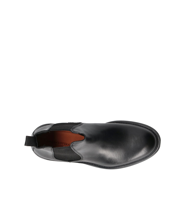 LORENZO TERRA Beatles uomo nero in pelle