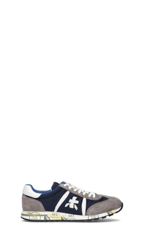 PREMIATA Sneaker uomo grigia/blu