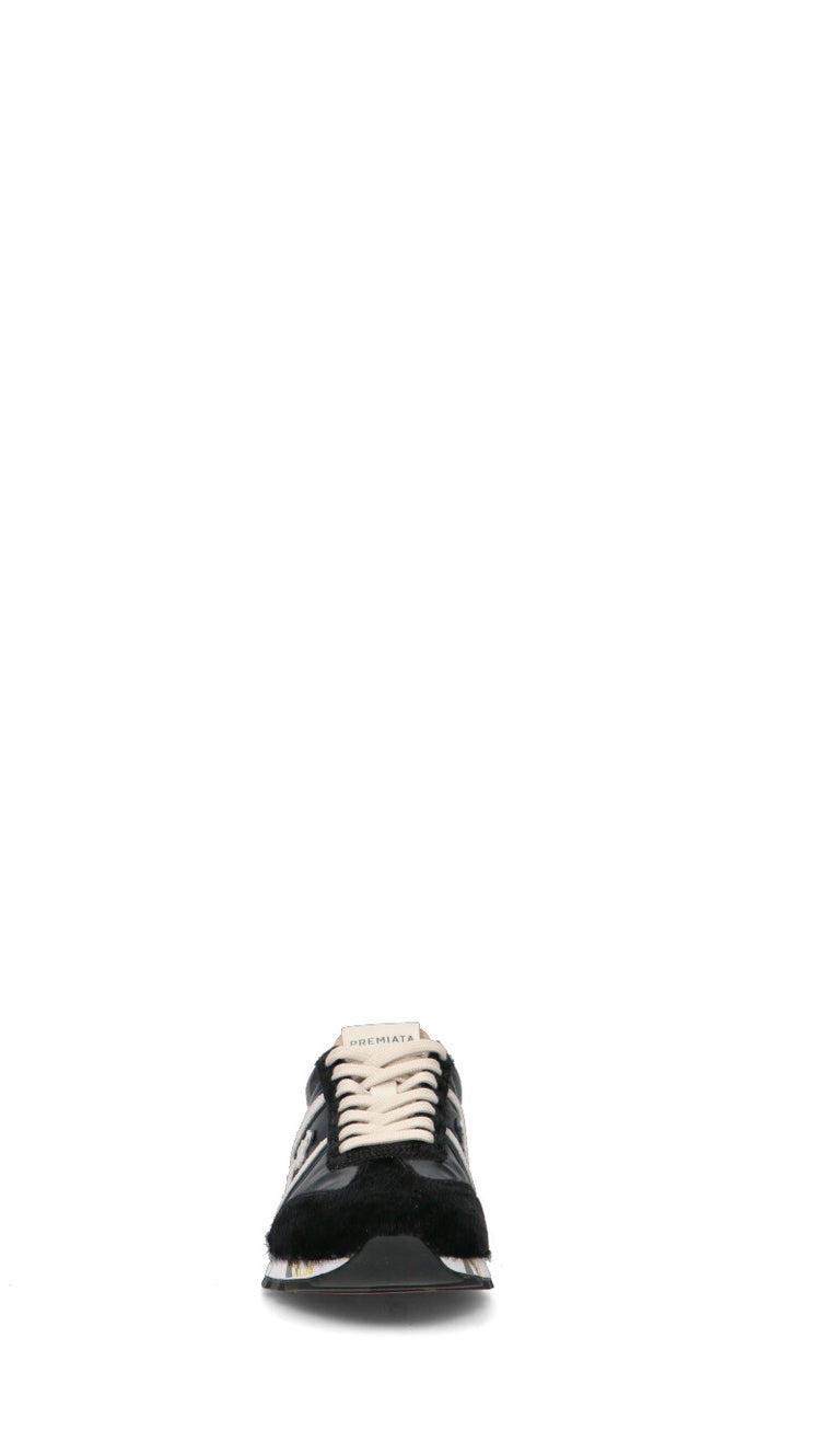 PREMIATA Sneaker donna nera in pelle