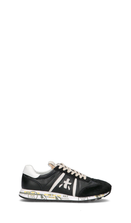 PREMIATA Sneaker donna nera in pelle