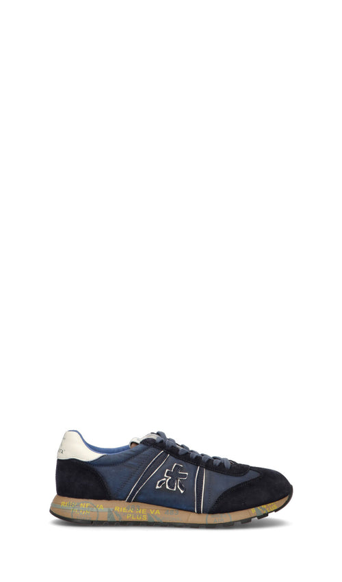 PREMIATA Sneaker uomo blu in pelle