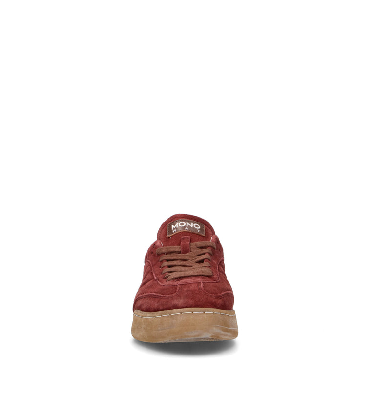MONOWAY Sneaker uomo bordeaux in suede