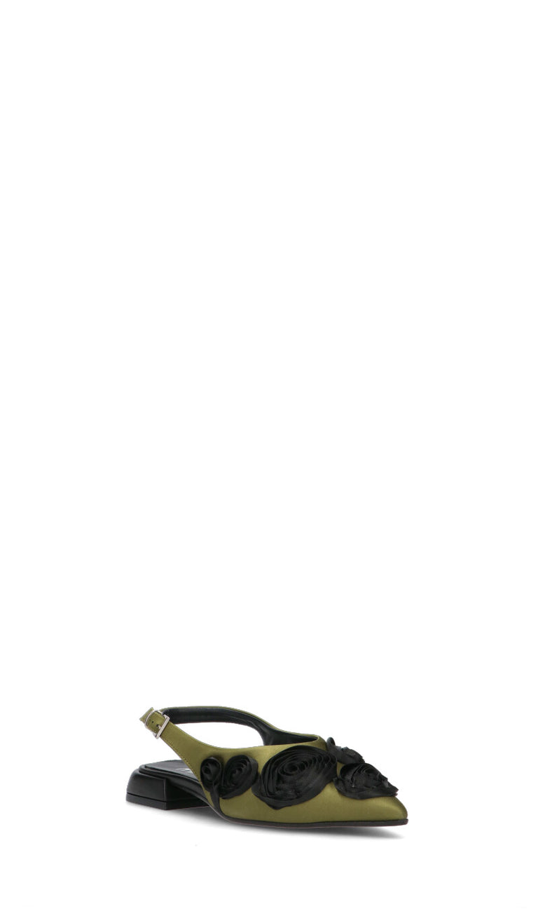 MIMMU' Slingback donna verde/nera