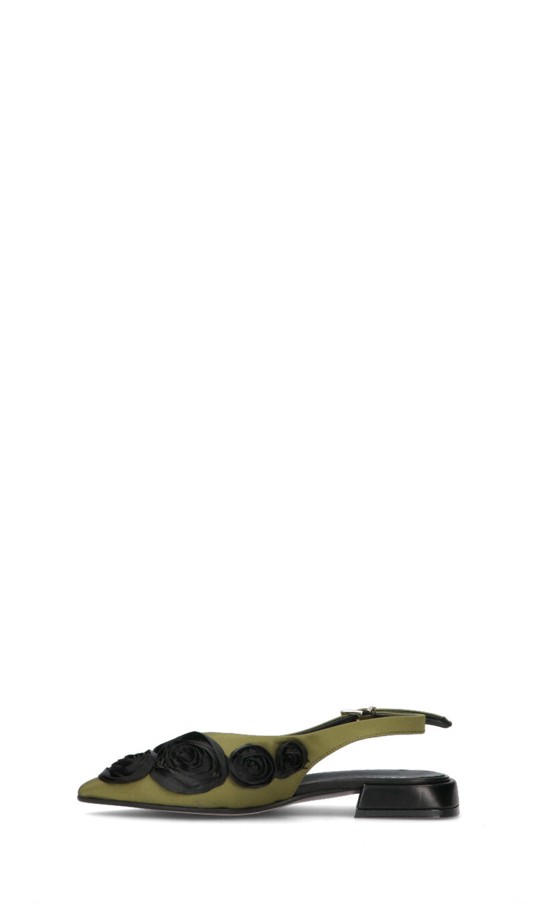 MIMMU' Slingback donna verde/nera