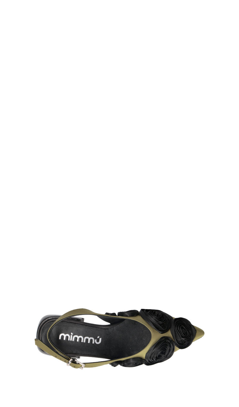 MIMMU' Slingback donna verde/nera