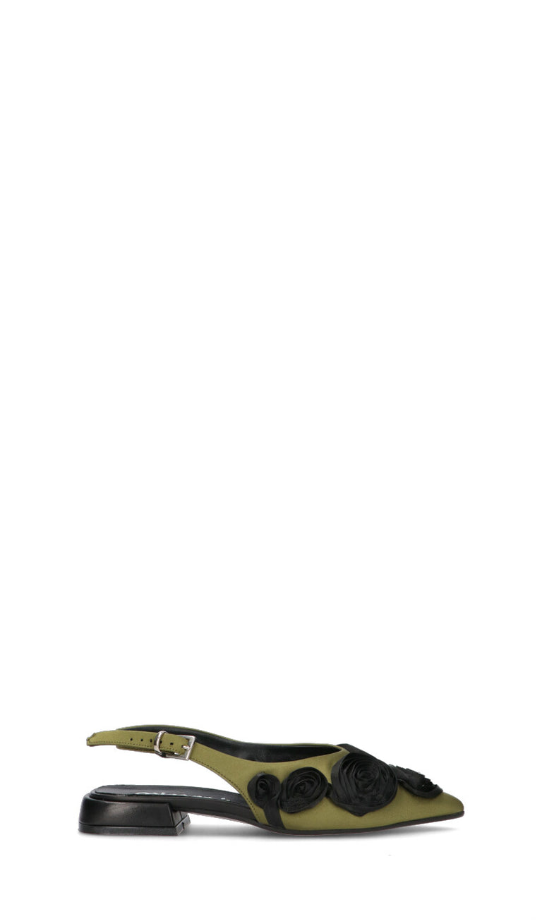 MIMMU' Slingback donna verde/nera
