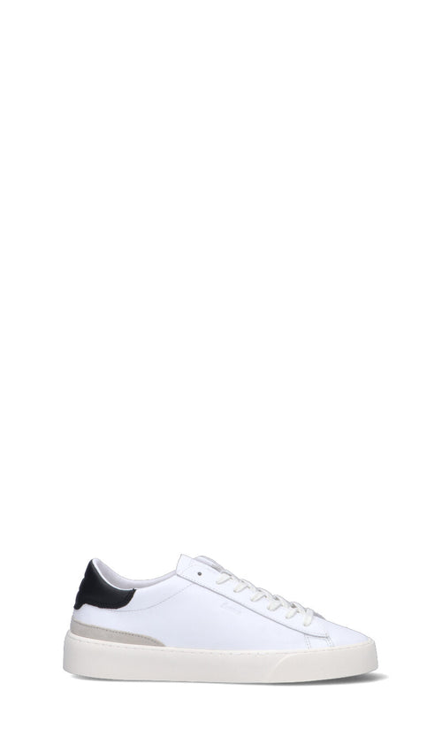 D.A.T.E. Sneaker uomo bianca/nera in pelle