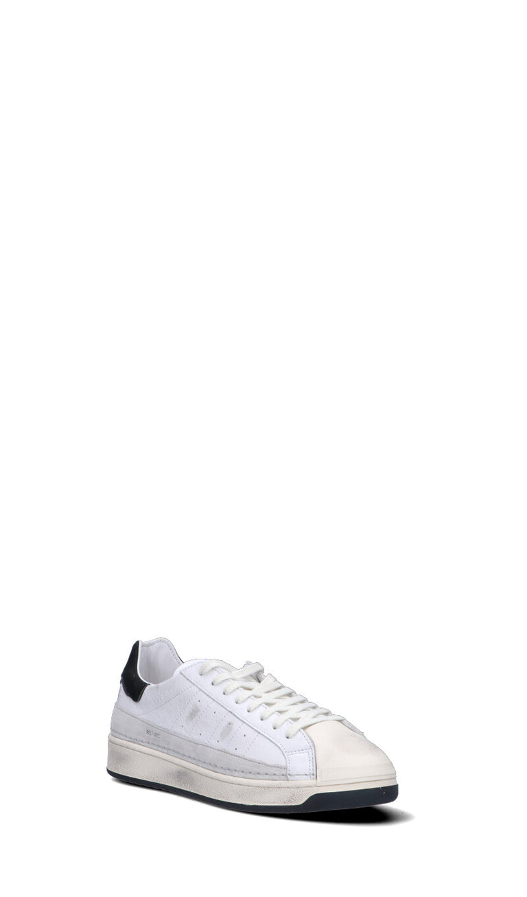 D.A.T.E. - BASE Sneaker donna bianca/nera in pelle