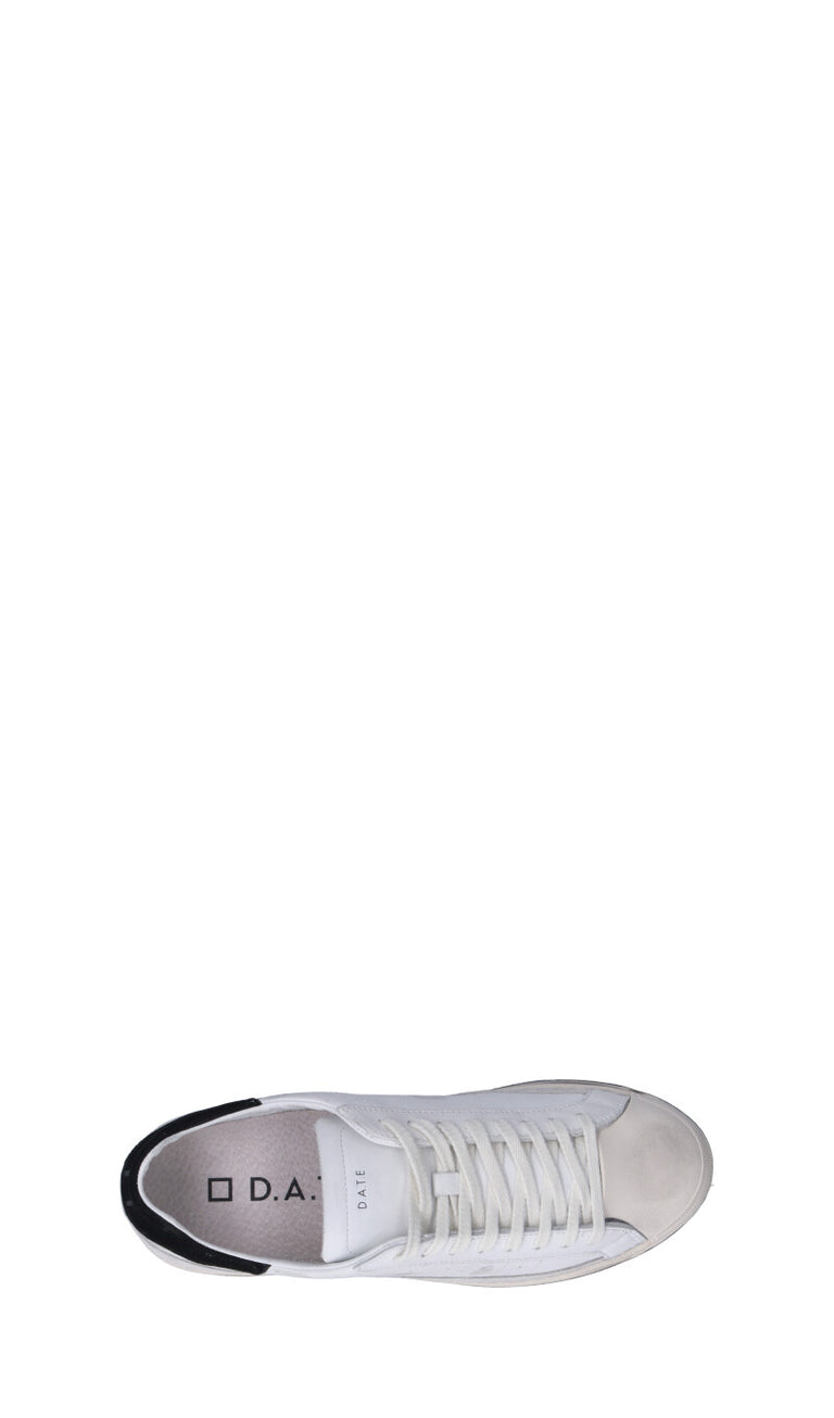 D.A.T.E. - BASE Sneaker donna bianca/nera in pelle