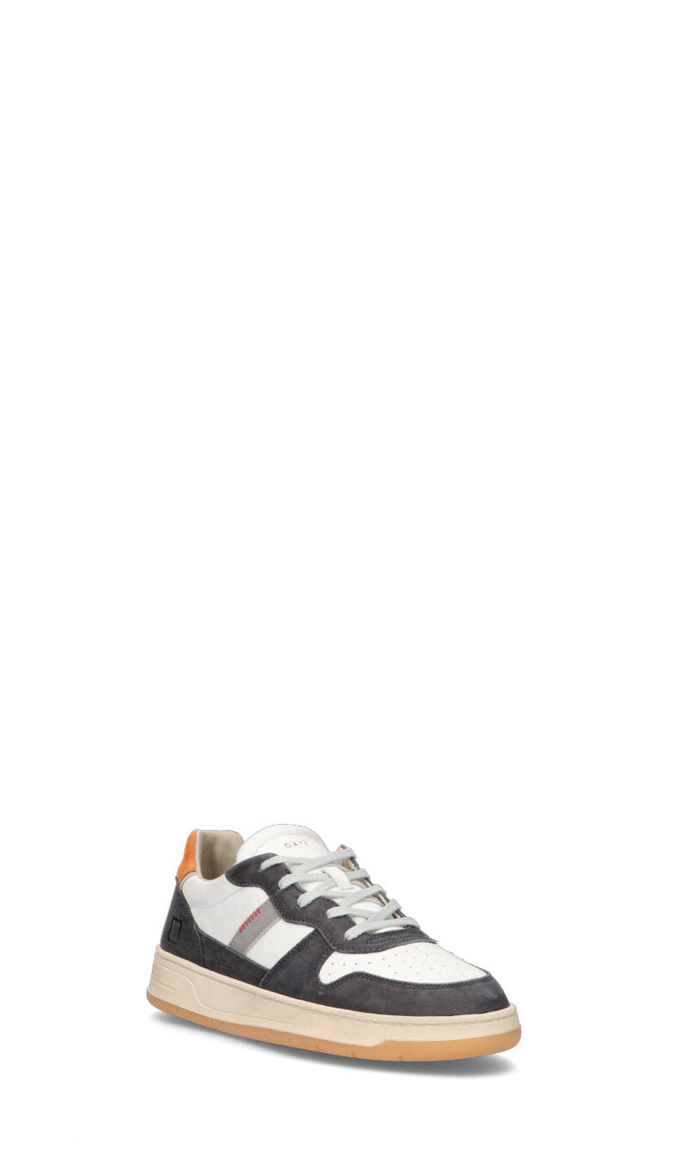 D.A.T.E. - COURT 2.0 Sneaker uomo bianca/blu in pelle