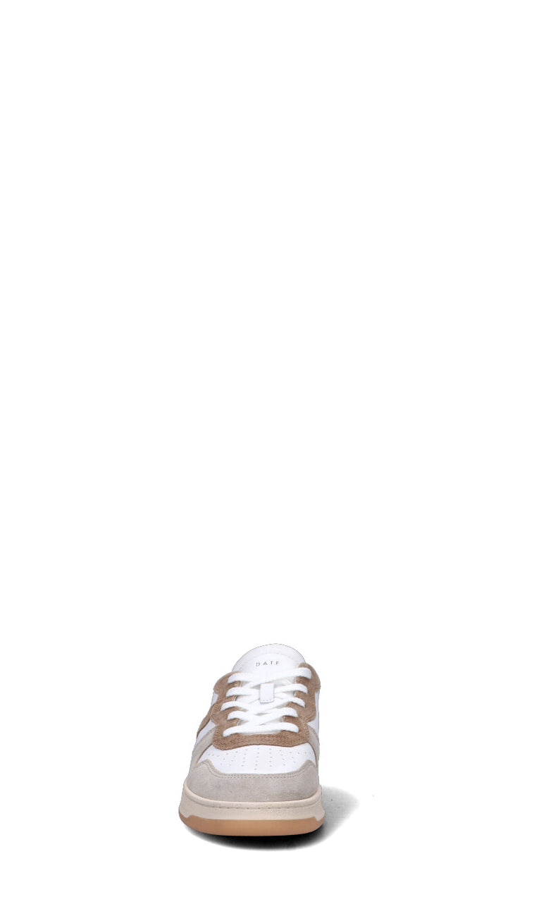 D.A.T.E. - COURT 2.0 Sneaker uomo bianca/verde in pelle