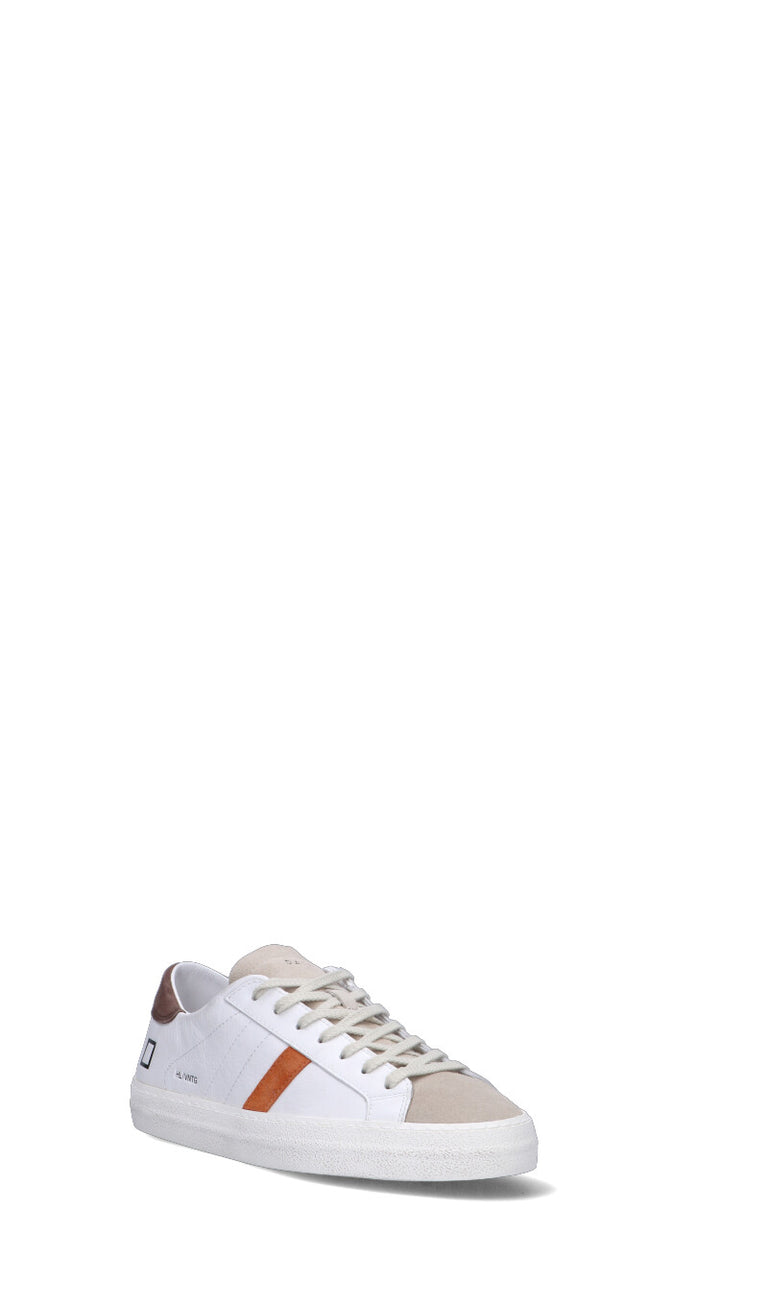 D.A.T.E. - HILL LOW Sneaker uomo bianca in pelle