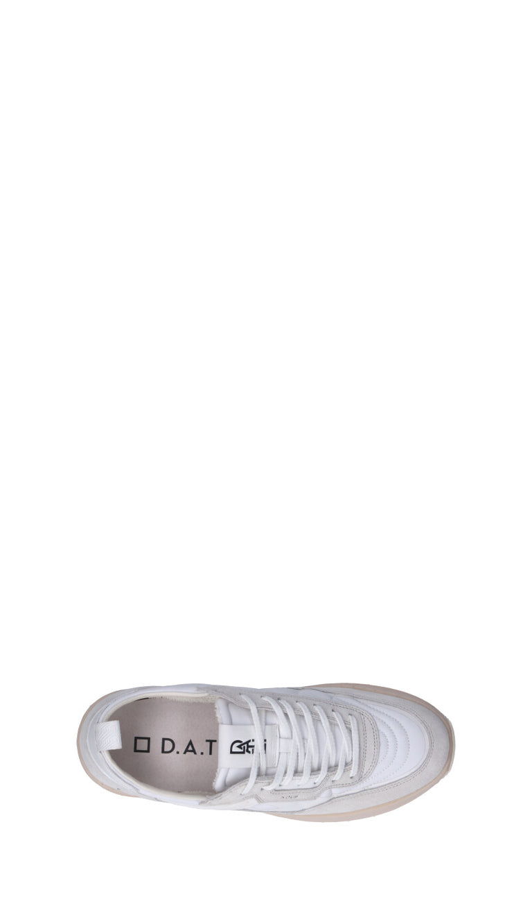 D.A.T.E. - KDUE Sneaker uomo bianca in suede