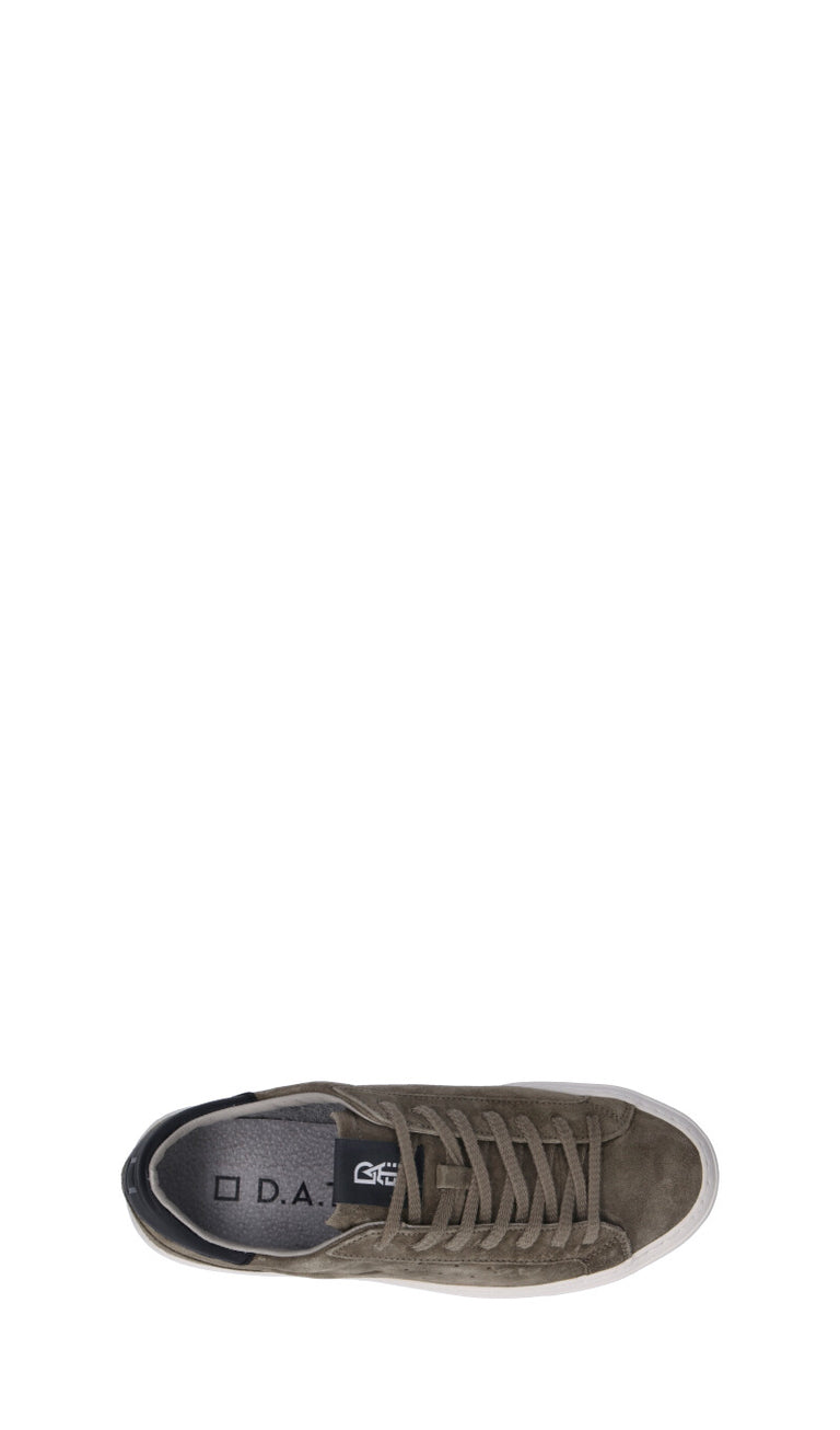 D.A.T.E. - SONICA Sneaker uomo army in suede