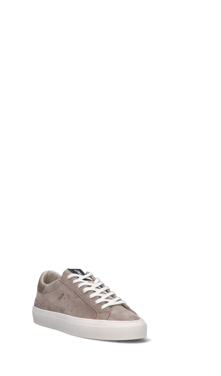 D.A.T.E. - SONICA Sneaker uomo taupe in suede