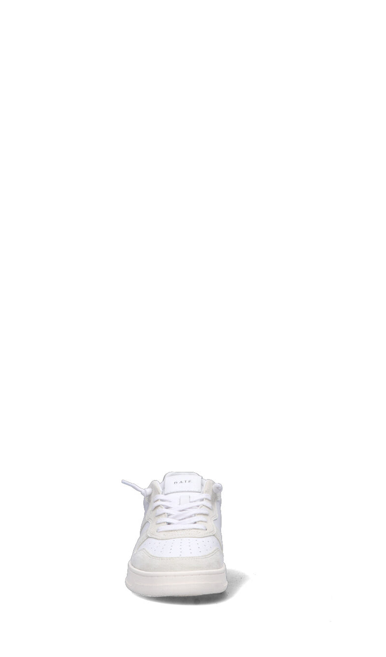 D.A.T.E. COURT 2.0 VINTAGE CALF Sneaker uomo bianca in pelle