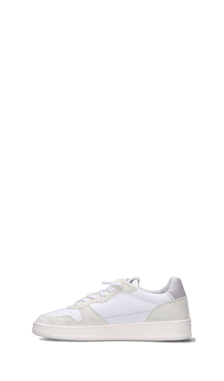 D.A.T.E. COURT 2.0 VINTAGE CALF Sneaker uomo bianca in pelle