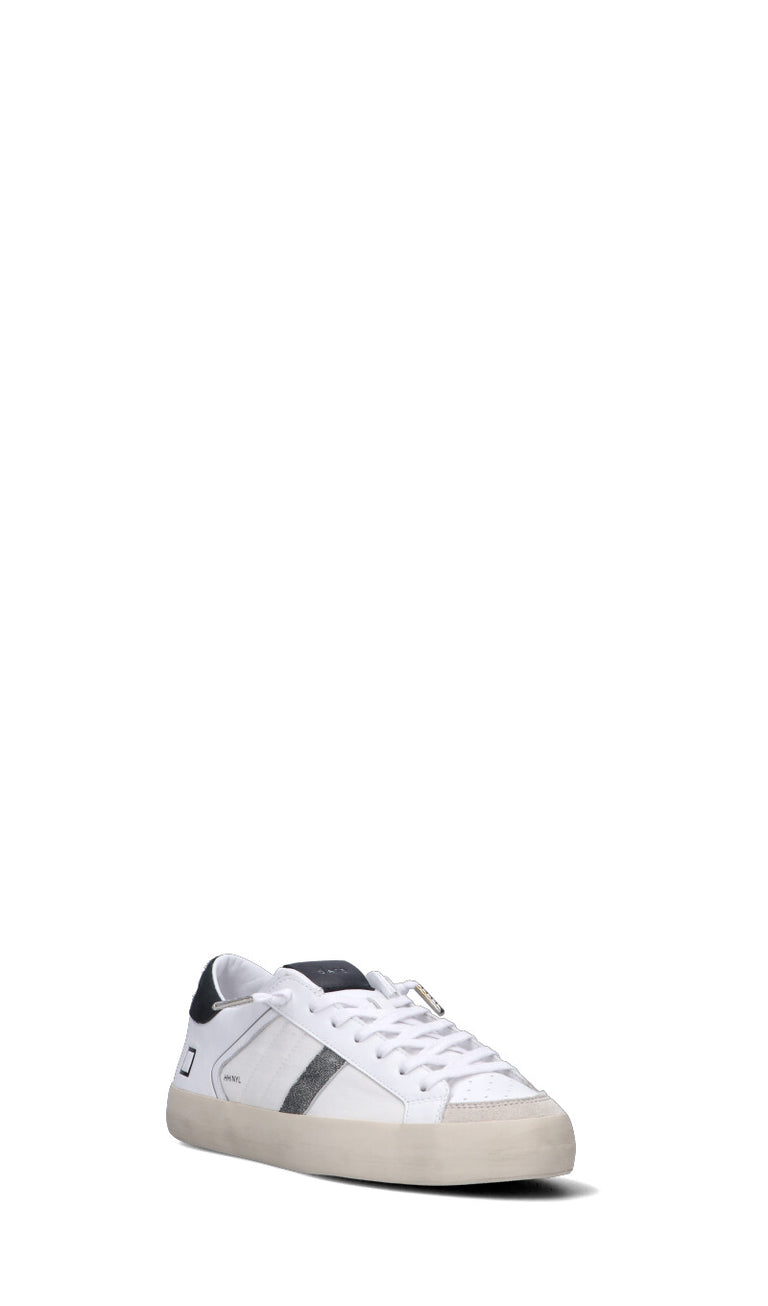D.A.T.E. HILL LOW HALF NYLON Sneaker uomo bianca/nera