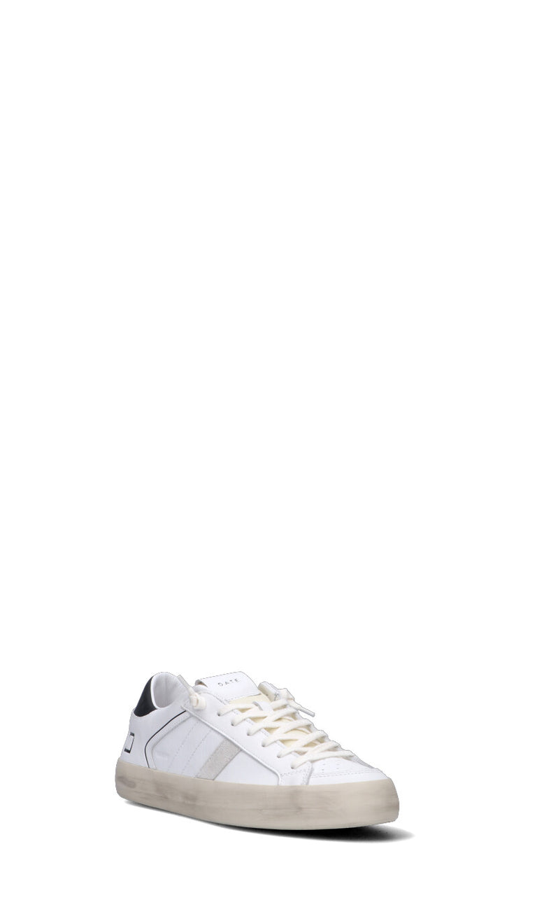 D.A.T.E. HILL LOW HALF SUNSET Sneaker uomo bianca/nera in pelle