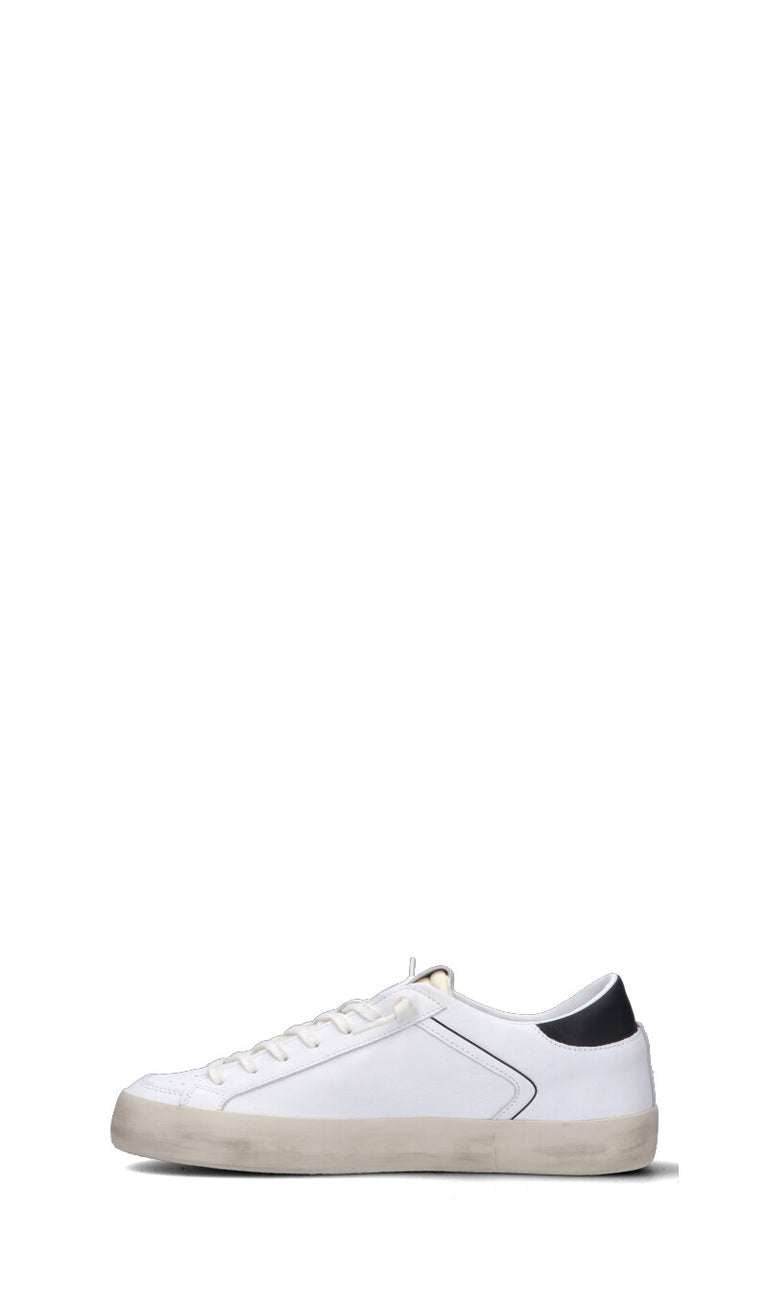 D.A.T.E. HILL LOW HALF SUNSET Sneaker uomo bianca/nera in pelle