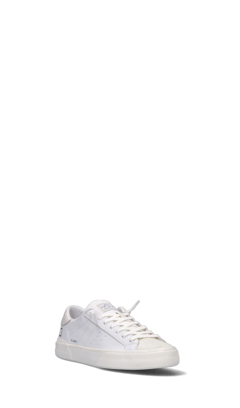 D.A.T.E. HILL LOW BASIC Sneaker uomo bianca in pelle