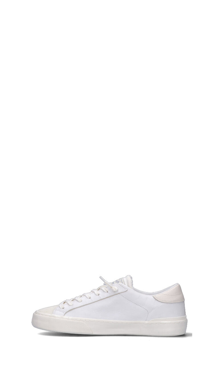 D.A.T.E. HILL LOW BASIC Sneaker uomo bianca in pelle