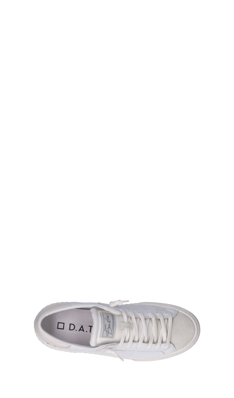 D.A.T.E. HILL LOW BASIC Sneaker uomo bianca in pelle