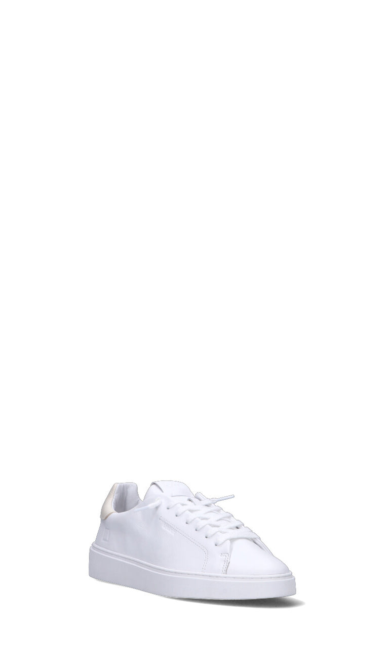 D.A.T.E. LEVANTE CALF Sneaker uomo bianca in pelle