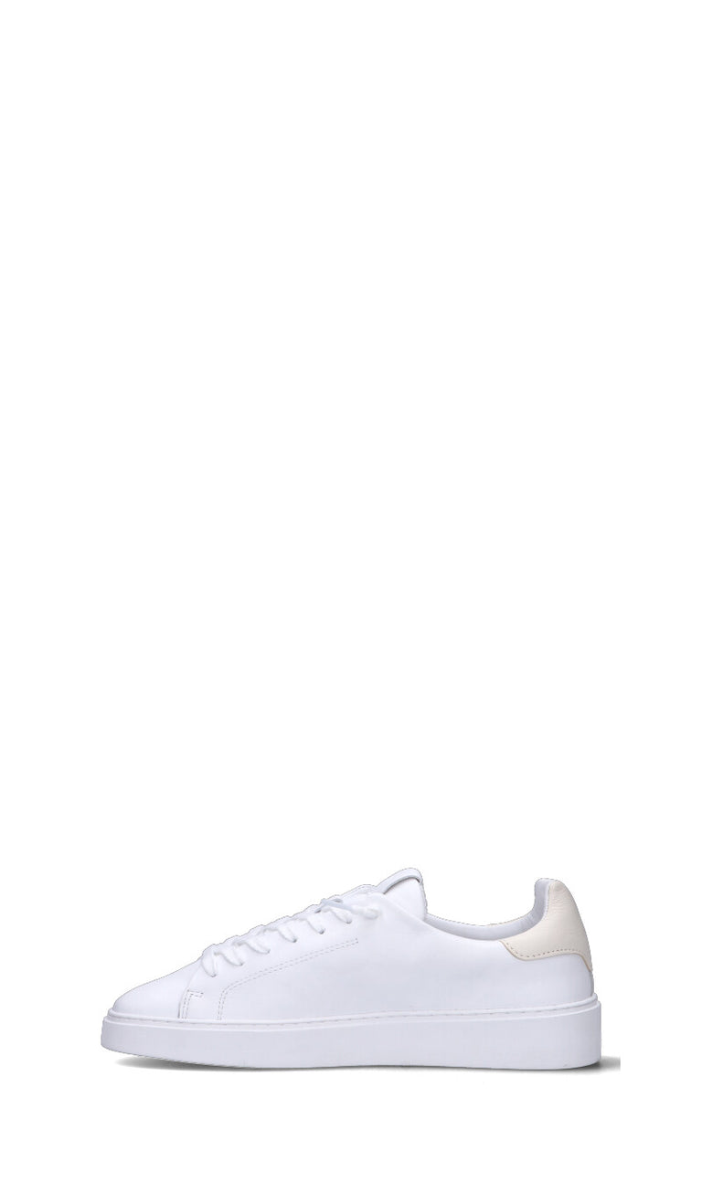 D.A.T.E. LEVANTE CALF Sneaker uomo bianca in pelle