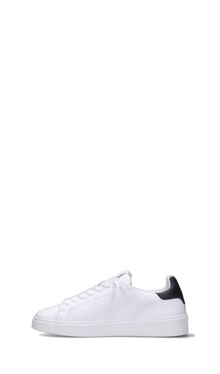 D.A.T.E. LEVANTE CALF Sneaker uomo bianca in pelle