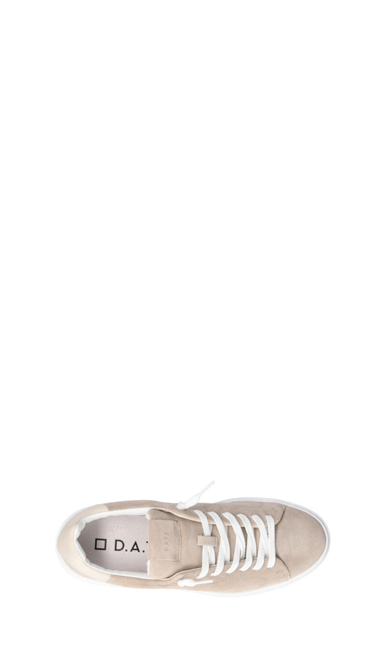 D.A.T.E. LEVANTE SUEDE Sneaker uomo beige in suede