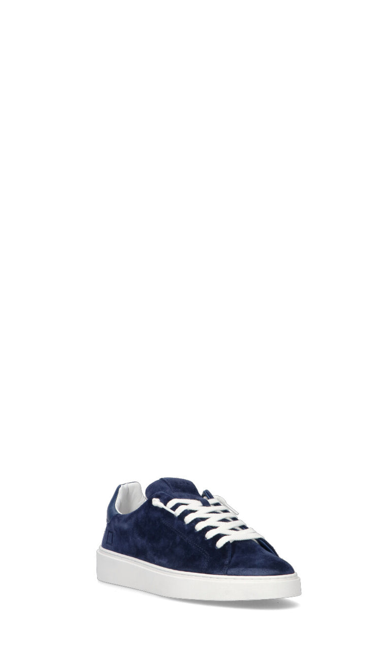 D.A.T.E. LEVANTE SUEDE Sneaker uomo blu in suede