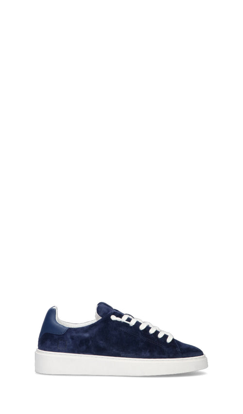 D.A.T.E. LEVANTE SUEDE Sneaker uomo blu in suede