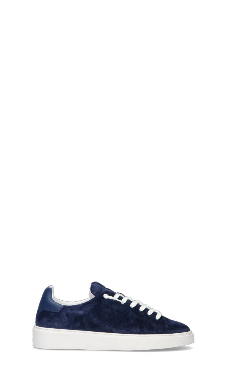 D.A.T.E. LEVANTE SUEDE Sneaker uomo blu in suede