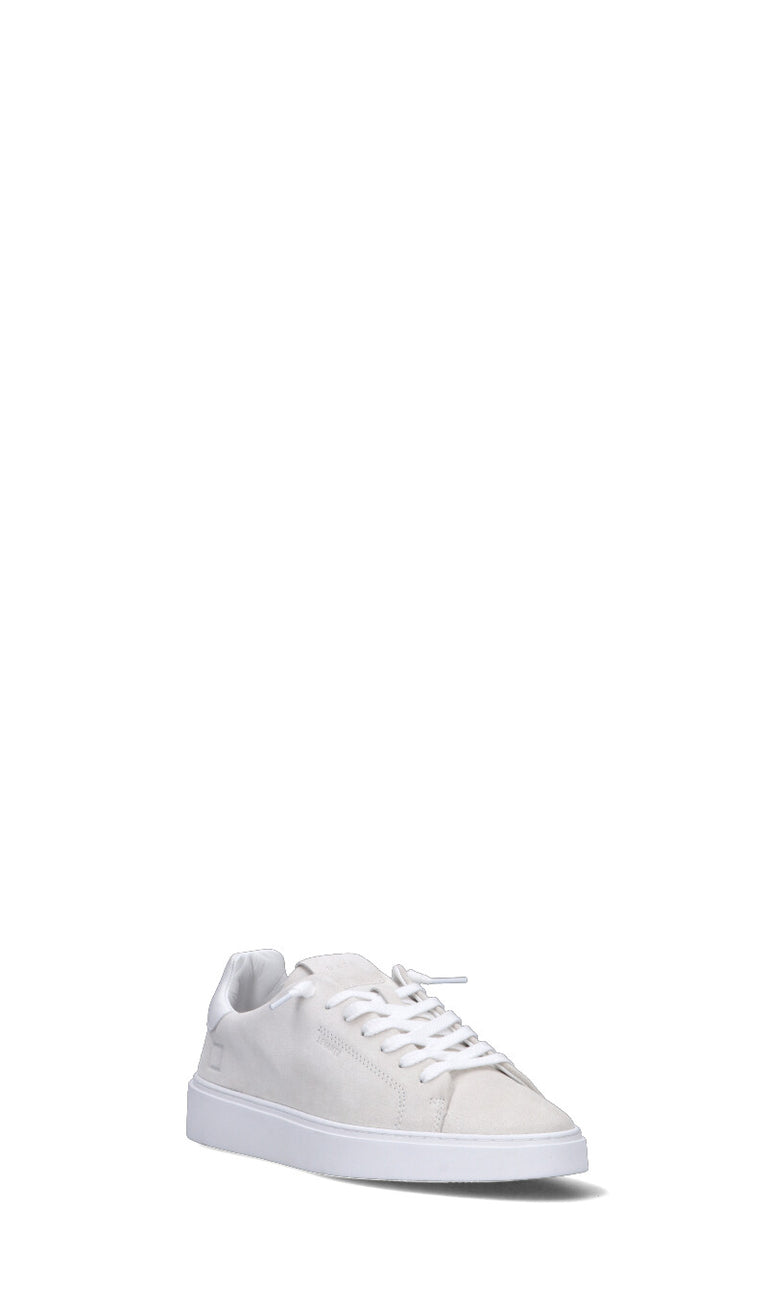 D.A.T.E. LEVANTE SUEDE Sneaker uomo bianca in suede
