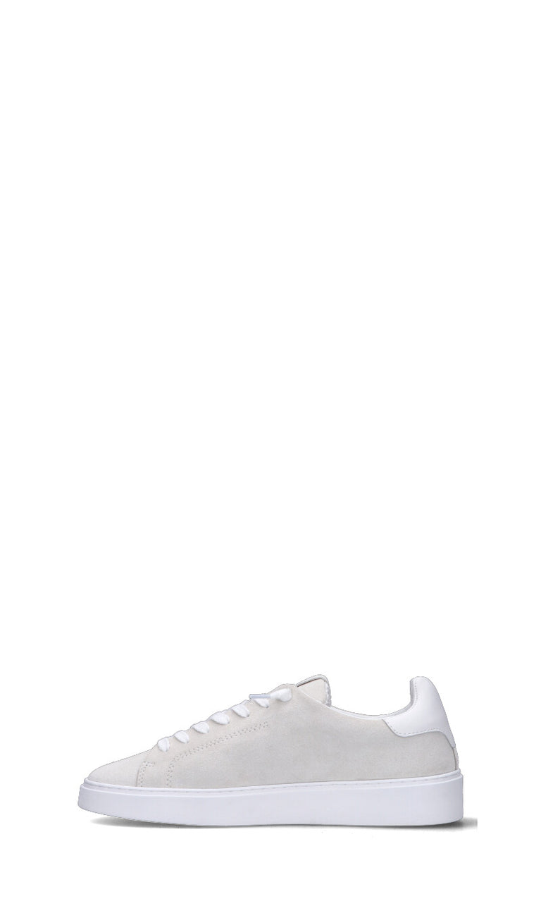 D.A.T.E. LEVANTE SUEDE Sneaker uomo bianca in suede