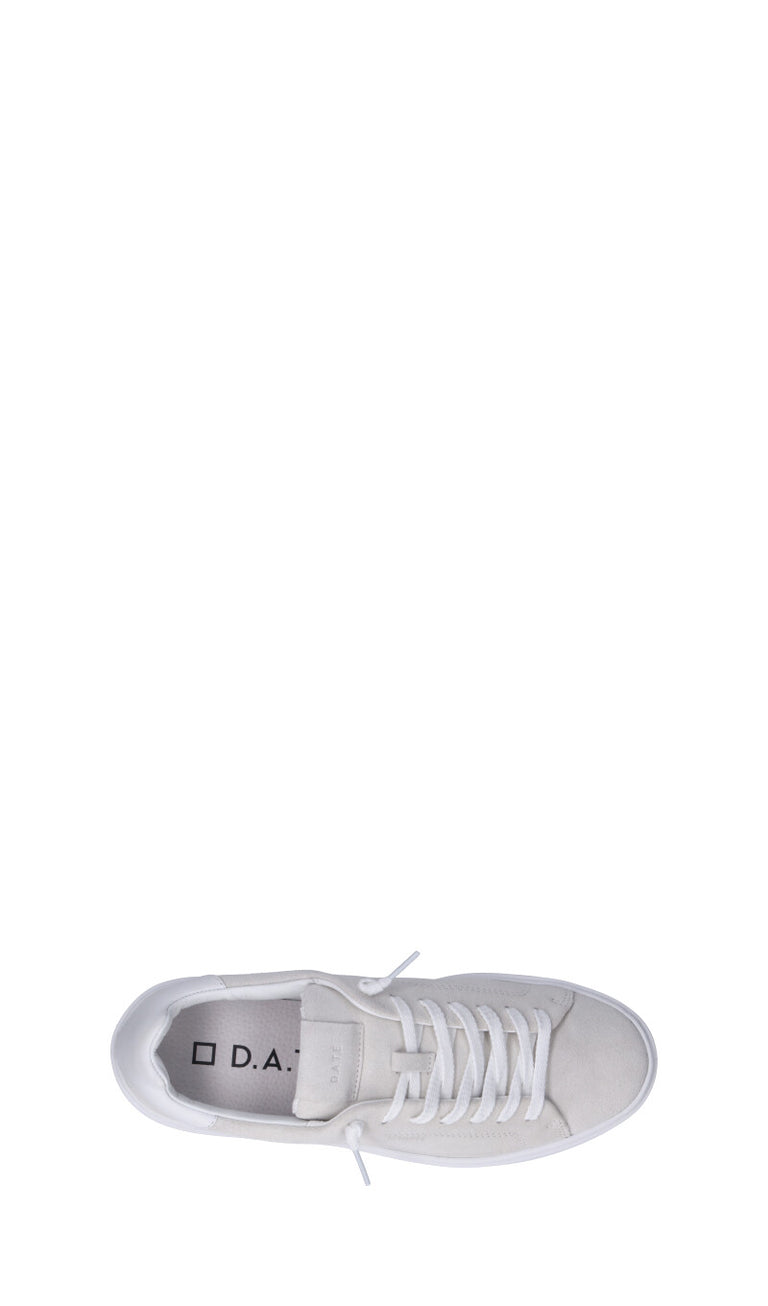 D.A.T.E. LEVANTE SUEDE Sneaker uomo bianca in suede