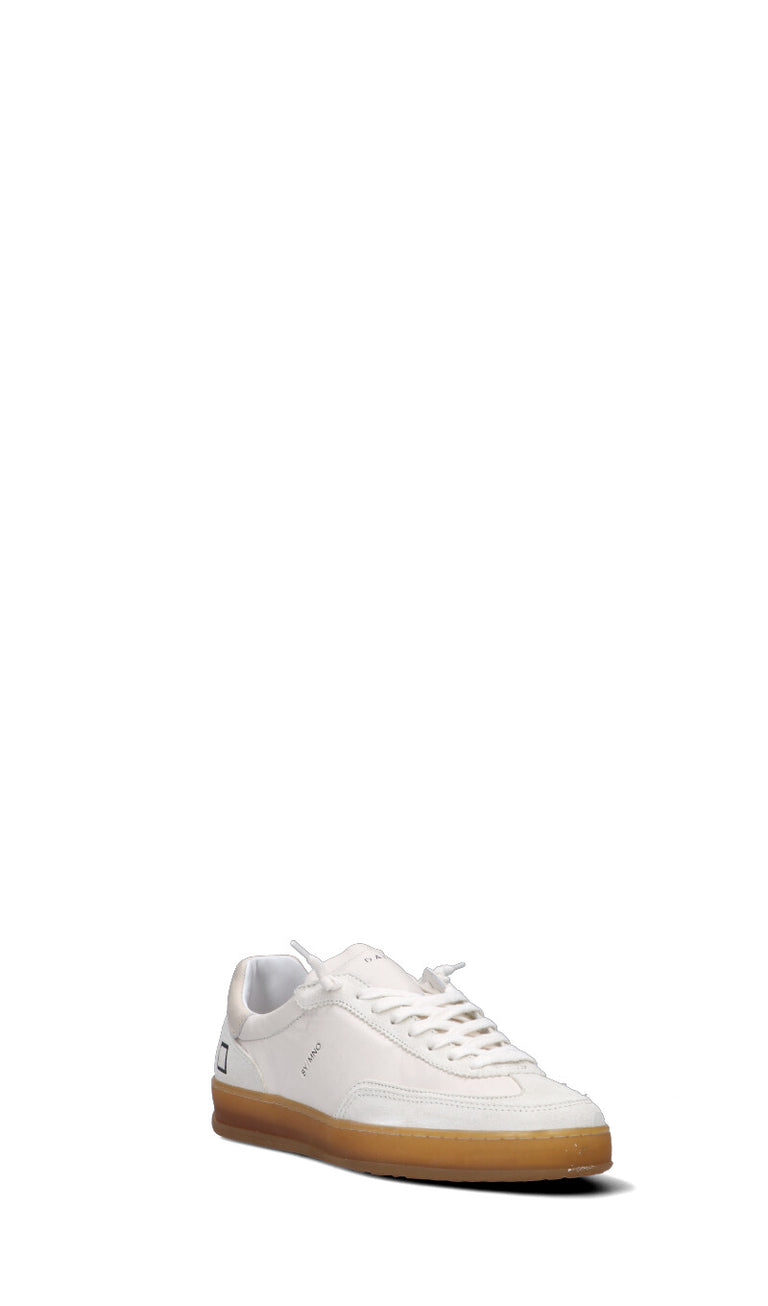 D.A.T.E. SPORTY MONO Sneaker uomo bianca in pelle
