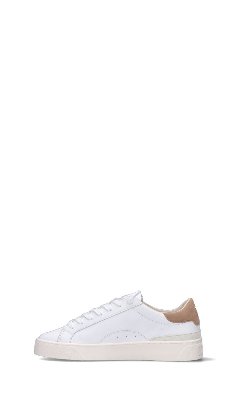D.A.T.E. SONICA CALF Sneaker uomo bianca/beige in pelle