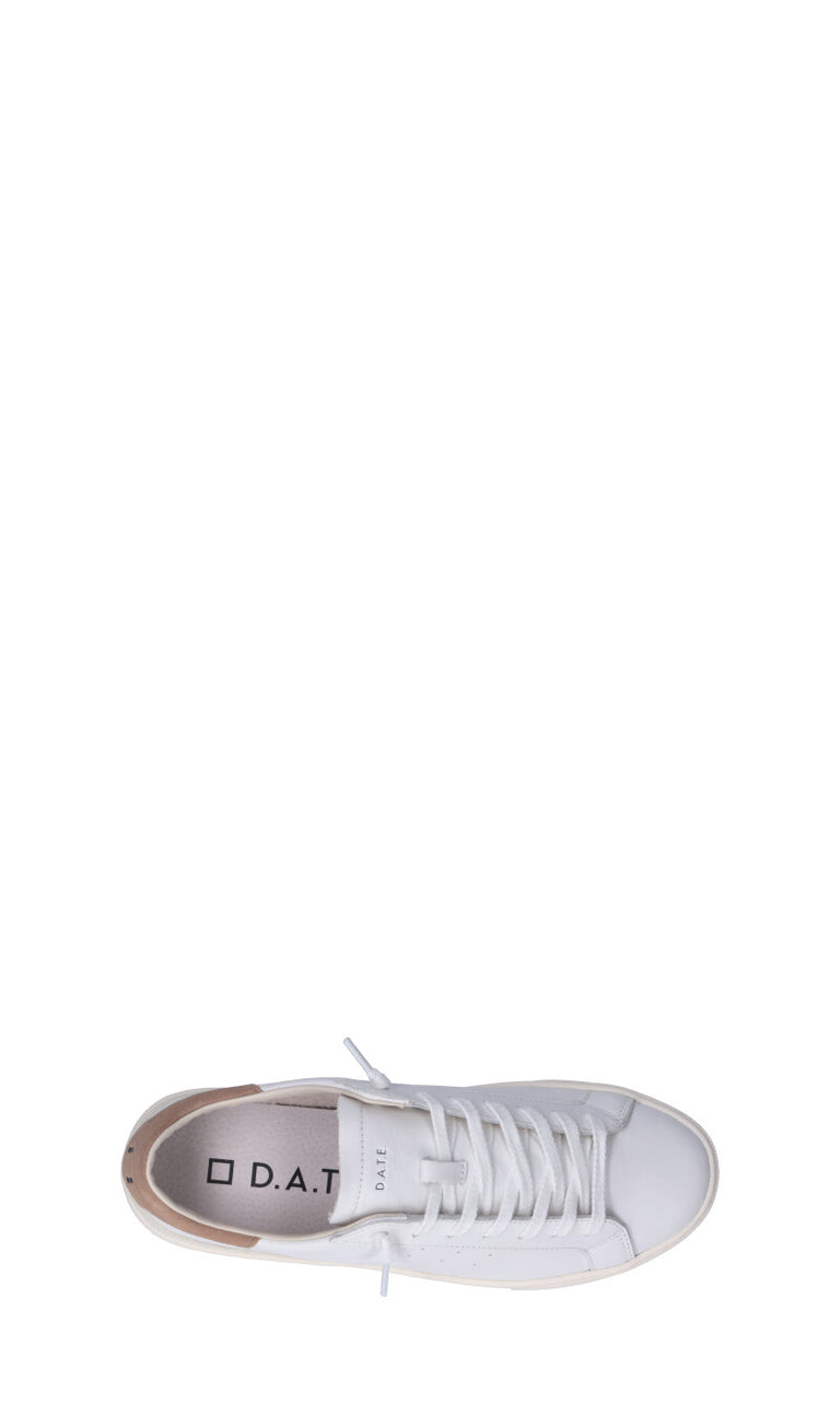 D.A.T.E. SONICA CALF Sneaker uomo bianca/beige in pelle