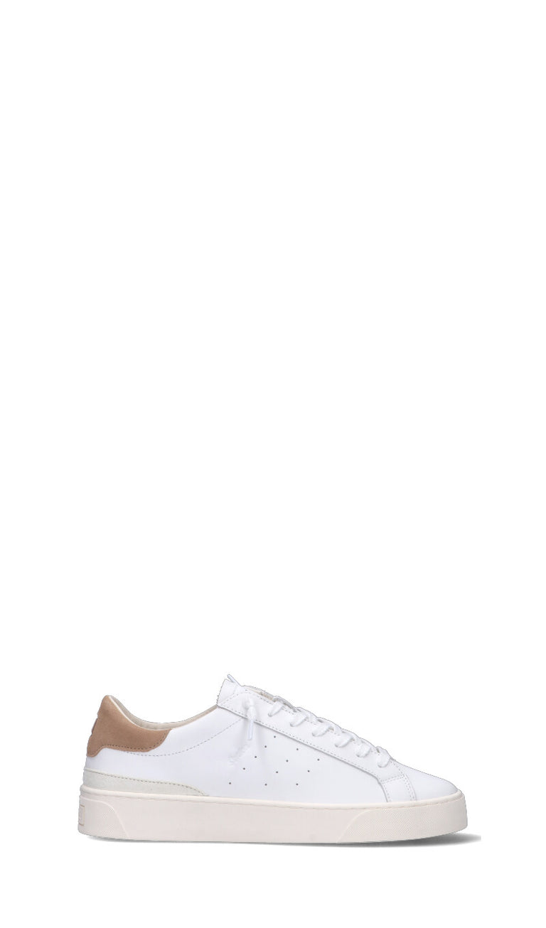 D.A.T.E. SONICA CALF Sneaker uomo bianca/beige in pelle
