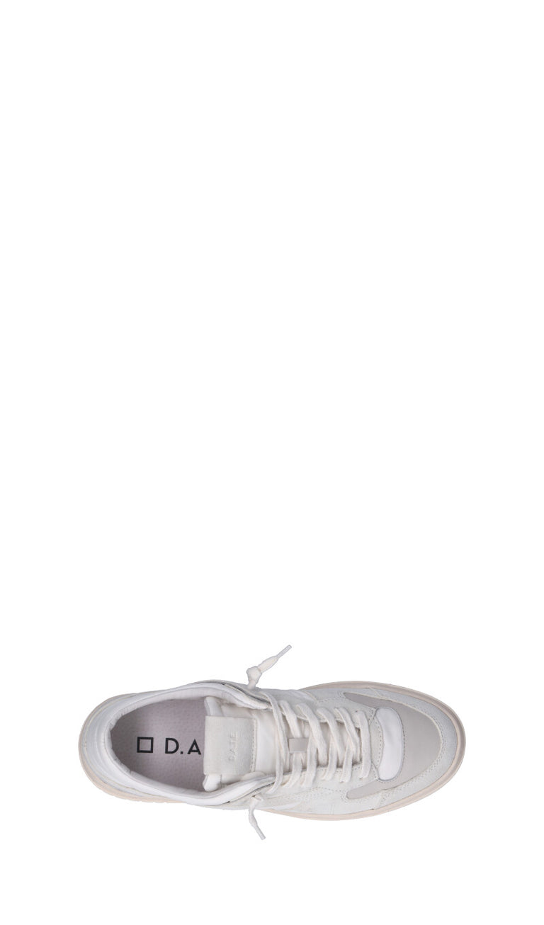 D.A.T.E. TORNEO COLLAR Sneaker donna bianca