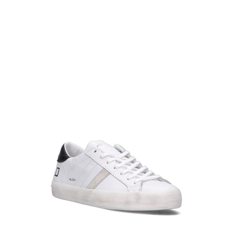 D.A.T.E. Sneaker donna bianca in pelle