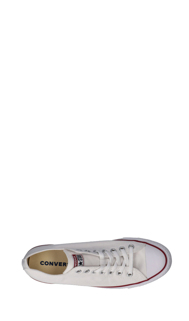 CONVERSE CHUCK TAYLOR Sneaker donna bianca in tessuto