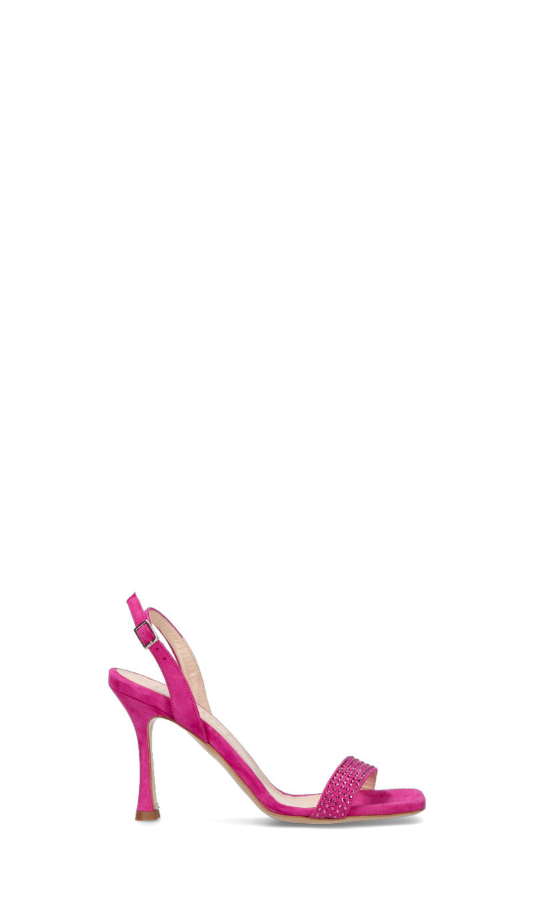 GIANMARCO F Sandalo donna fucsia in suede